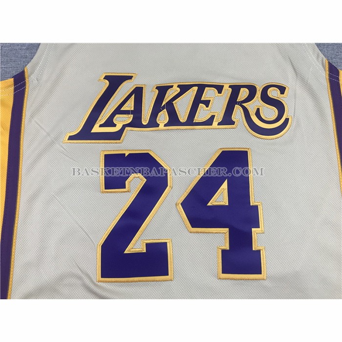 Maillot Los Angeles Lakers Kobe Bryant NO 24 Hardwood Classics 2008-2009 Blanc